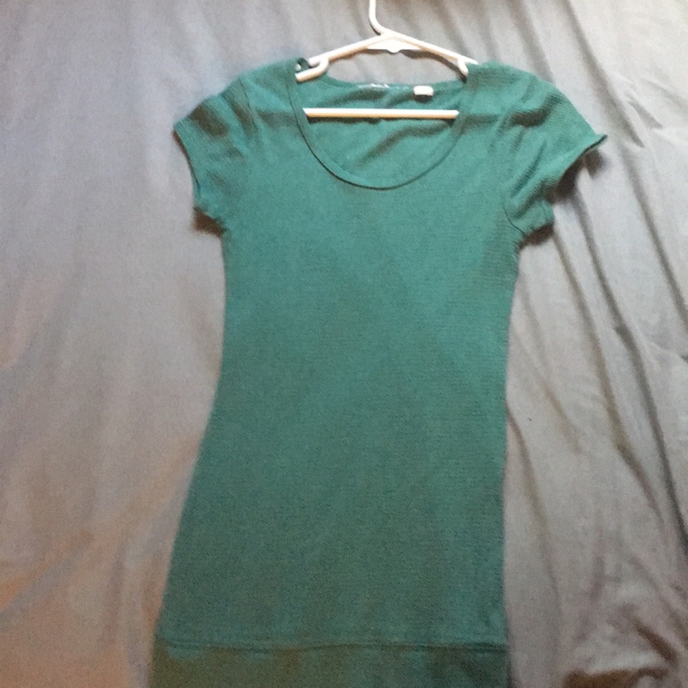Turquoise tee